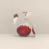 Red shiny decorative balls, universal for Christmas and New Year party pendants details Picture